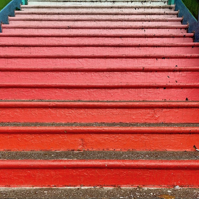 Batu Cave Red Steps